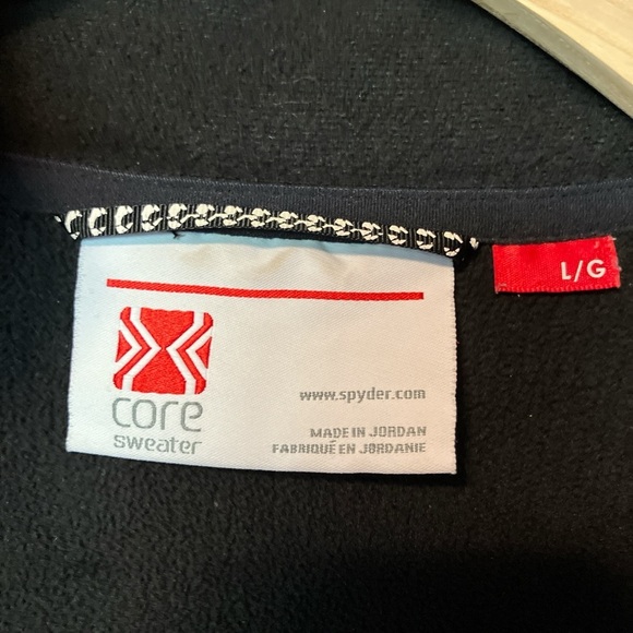 Spyder Core Women's Black Performance Jacket with Pink Accents Size L - Picture 4 of 7